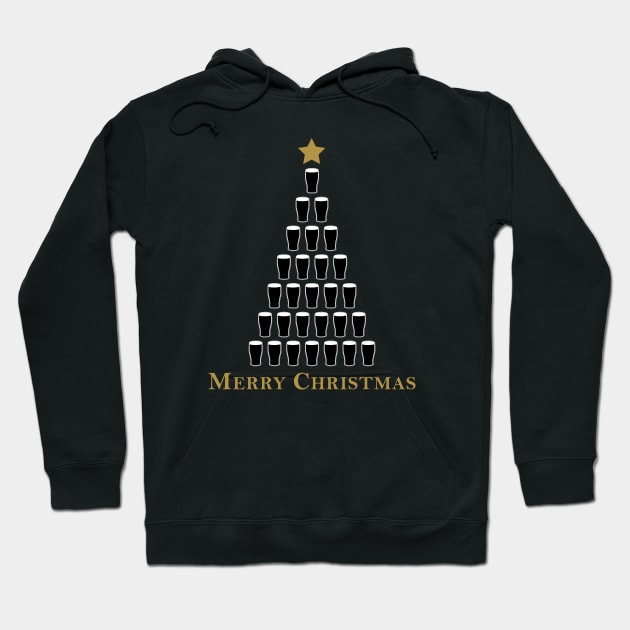 Merry Christmas Irish Tree Hoodie by The Gift Hub